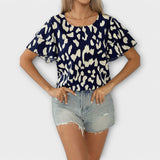 Evelyn | Casual Bluza sa Okruglim Izrezom
