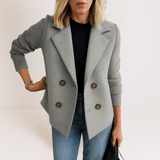 Marta™ | Elegantan kaput sa punačkim rukavima