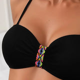 Seksi bikini set sa otvorenim leđima