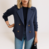 Marta™ | Elegantan kaput sa punačkim rukavima