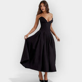 Inês | Duga haljina sa printom