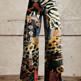 Élodie | Elegantne pantalone širokih nogavica