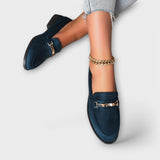 Alexandrina | Elegantni mokasine od flanela
