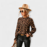 Kayla | Bluza sa leopard šarom