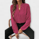 Relaxiva | Elegantna bluza sa dugim rukavima
