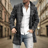 Kacper | Elegantni kožni kaput za muškarce