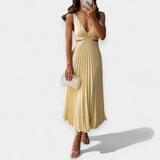 Adriana | Maxi plisirana haljina