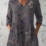 Audrey | Bluza sa Dugim Rukavima i V Izrezom