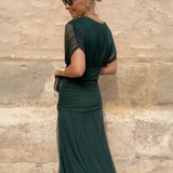 Louise | Elegantna Maxi Haljina za Bal sa V Izrezom