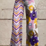 Isadora | Boho pantalone sa cvetovima