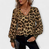 Joana | Stilska Bluza sa Leopard Šarom