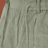 Nichols | Pantalone od lana sa elastičnim strukom
