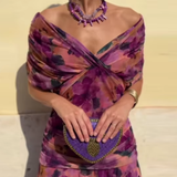 Louise | Elegantna Maxi Haljina za Bal sa V Izrezom