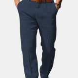 Frank | PREMIUM LANENE PANTALONE ZA MUŠKARCE (POGODNE ZA KAIŠ)