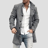 Kacper | Elegantni kožni kaput za muškarce