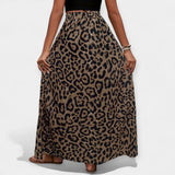 Maarja | Midi suknja sa leopard printom