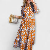 Sophia | Haljina Midi sa Detaljima Lanca
