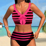 Vitória | Bikini sa prugama i visokim strukom
