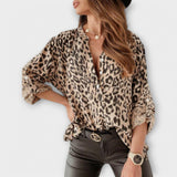 Iara | Moderna košulja sa leopard šarom