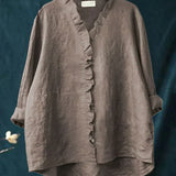 Lily | Lagana bluza sa volanima