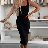 Tatiana | Set midi haljine i kardigana
