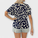 Evelyn | Bluza sa okruglim izrezom