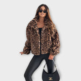 Leonor | Jakna sa leopard printom