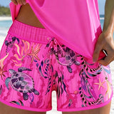 Elegantni Tankini sa Okeanskim Printom