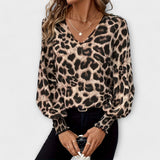 Joana | Stilska Bluza sa Leopard Šarom