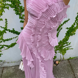 Eleonora | Elegantna haljina sa volanima