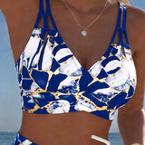 Bikini na Bretele sa Blistavim Izrezom