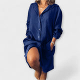 Clara | Ležerna lanena bluza