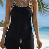Tankini sa leopard printom i podesivim vezicama