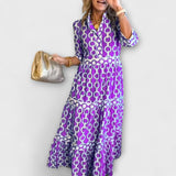 Sophia | Haljina Midi sa Detaljima Lanca