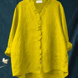 Lily | Lagana bluza sa volanima