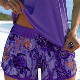 Elegantni Tankini sa Okeanskim Printom