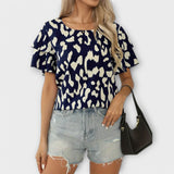 Evelyn | Casual Bluza sa Okruglim Izrezom
