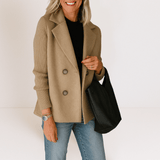 Marta™ | Elegantan kaput sa punačkim rukavima