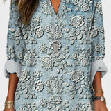 Giulia | Bluza Blue Dusk Bloom