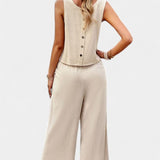 Lavinia | Boho ansambl: top od lana i pamuka sa kratkim pantalonama