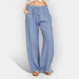 Ivana | Lagane lanene pantalone za leto