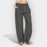 Ivana | Lagane lanene pantalone za leto