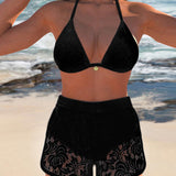 Adelaide | Elegantan bikini set od glatke čipke