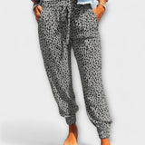 Feli | Široke pantalone sa leopard printom