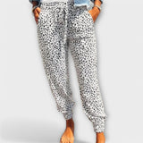 Feli | Široke pantalone sa leopard printom