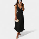 Adriana | Maxi plisirana haljina