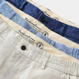 Felix™ | Kratke lanene pantalone Horizont