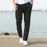 Liam | Lagane lanene pantalone za muškarce
