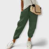Bibi | Lagane i slobodne pantalone od lana