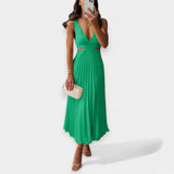 Adriana | Maxi plisirana haljina